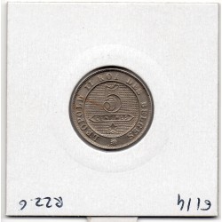 Belgique 5 centimes 1894 en Français Sup, KM 40 pièce de monnaie