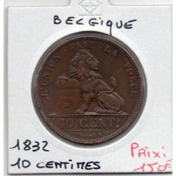 Belgique 10 centimes 1832...