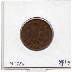 Pays Bas 2 1/2  cents 1884 TTB, KM 108  pièce de monnaie