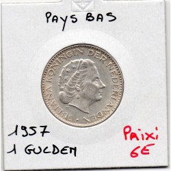 Pays Bas 1 Gulden 1957 Sup,...