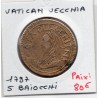 Vatican Vecchia 5 Baiocchi ou Madonnina 1797 TB+, KM 12 pièce de monnaie