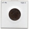 Espagne doble decima ou 1/5 real 1853 Ségovie Sup, KM 601 pièce de monnaie