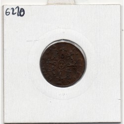 Espagne 2 maravedis 1843 Segovie Sup, KM 532.4 pièce de monnaie