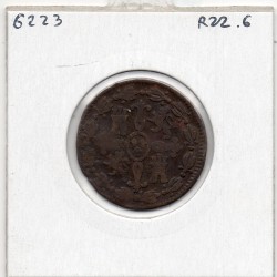 Espagne 4 maravedis 1826 Segovie B, KM 489.2 pièce de monnaie