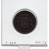 Espagne 5 centimos 1879 TTB, KM 674 pièce de monnaie