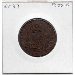 Espagne 25 centimos 1862 Sup-, KM 615 pièce de monnaie