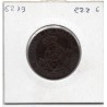 Espagne 2 1/2 centimos 1868 TB, KM 634.1 pièce de monnaie