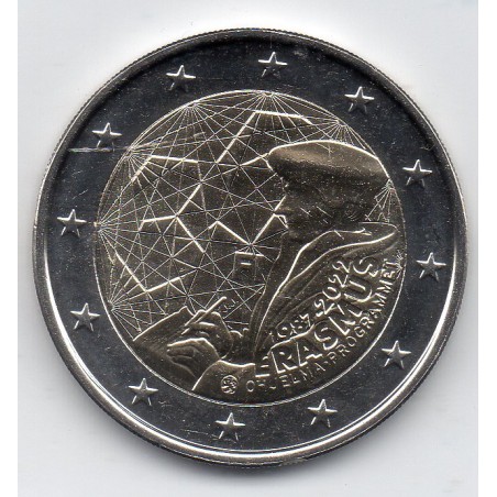 2 euros commémorative Finlande 2022 Erasmus pièce de monnaie euro