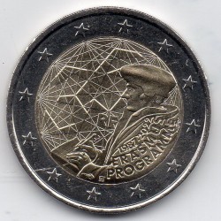 2 euros commémorative France 2022 Erasmus pièce de monnaie euro
