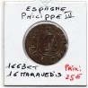 Espagne Philippe IV 16 maravedis 1663 CT Cordoba TB KM absent pièce de monnaie