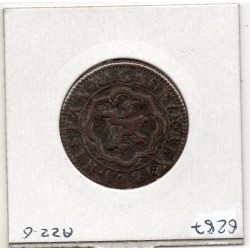 Espagne Philippe III 4 maravedis 1601 Segovie TB, KM 6.6 pièce de monnaie