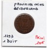Provinces Unies Gelderland 1 Duit 1793 TB, KM 108 pièce de monnaie