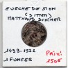 Suisse Evêché de Sion Sitten Matthaus Schiner 1 Funfer 1499-1522 TTB, pièce de monnaie