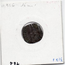 Navarre Henri d'Albret liard 1541 TTB pièce de monnaie