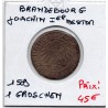 Brandebourg Groschen 1509 TB Joachim 1er Nestor pièce de monnaie