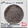 5 francs Union et Force An 11 L Bayonne TB+, France pièce de monnaie
