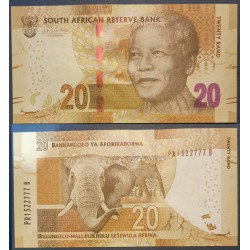 Afrique du sud Pick N°139b, Billet de banque de 20 rand 2016 Mandela