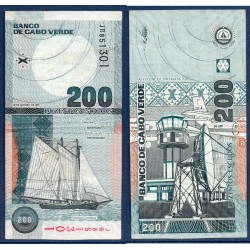 Cap vert Pick N°68a TTB Billet de banque de 200 escudos 2005
