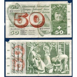 Suisse Pick N°48m.1, Billet de banque de 50 Francs 7.3.1973