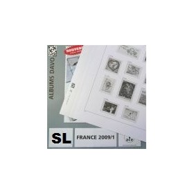 France SL 2022 2eme semestre regular sans pochette, timbres, blocs et carnets, préimprimées DAVO