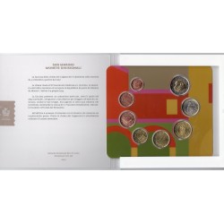 Coffret BU Saint-Marin 2022 Série divisionaire complete