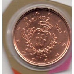 Pièce 1 centime BU Saint-Marin 2022