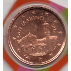 Pièce 5 centimes BU Saint-Marin 2022