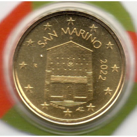 Pièce 10 centimes BU Saint-Marin 2022