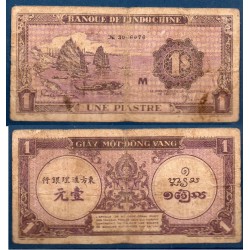 Indochine Pick N°60, B Billet de banque de 1 piastre 1942-1945