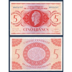 AEF Pick 15b, Spl Billet de banque de 5 Francs 1944