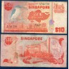 Singapour Pick N°11b, TB Billet de banque de 10 Dollars 1980