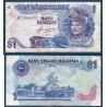 Malaisie Pick N°19, TB Billet de banque de 1 ringgit 1982-1984