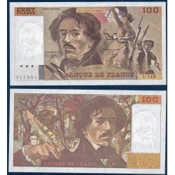 100 Francs Delacroix SPL 1990 Billet de la banque de France