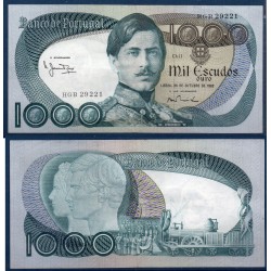 Portugal Pick N°175e, Billet de banque de 1000 Escudos 26.10.1982
