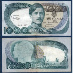 Portugal Pick N°175c, TTB Billet de banque de 1000 Escudos 1981