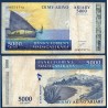 Madagascar P.84, TB, Billet de 5000 Ariary : 25000 Francs 2003 Baie