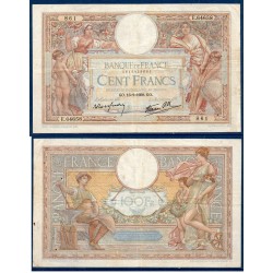 100 Francs LOM TTB 16.2.1939 Billet de la banque de France