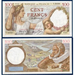 100 Francs Sully SPL 29.1.1942 Billet de la banque de France