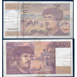 20 Francs Debussy TB 1997 Billet de la banque de France