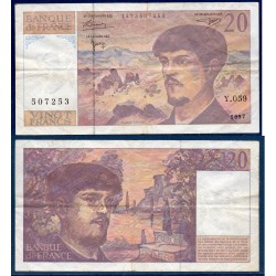 20 Francs Debussy TB 1997 Billet de la banque de France