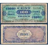 100F France série 4 TB 1945 Billet du trésor Central