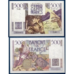 500 Francs Chateaubriand Sup 7.11.1945 Billet de la banque de France
