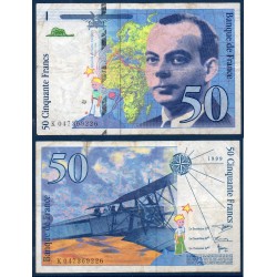 50 Francs St-Exupery TB 1999 Billet de la banque de France