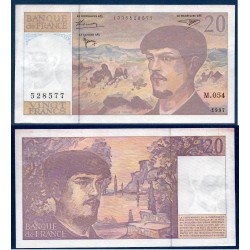20 Francs Debussy TTB 1997 Billet de la banque de France