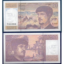 20 Francs Debussy Neuf 1993 Billet de la banque de France