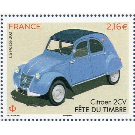 Timbre France Yvert No 5520 Citroen 2CV luxe **