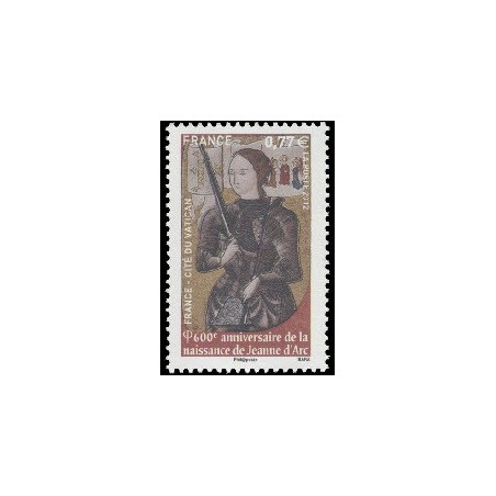 Timbre France Yvert No 4654 Jeanne d'Arc