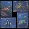 Timbre France Yvert No 4646-4649 Les poissons tropicaux