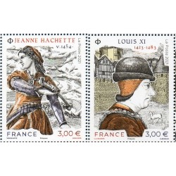 Timbre France Yvert No 5540-5541 grandes heures de l'histoire luxe **