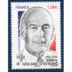 Timbre France Yvert No 5543 Valéry Giscard d'Estaing luxe **